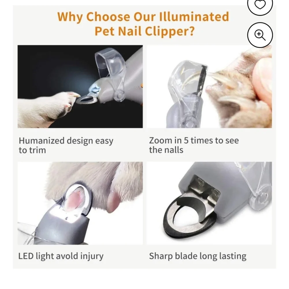 Light Pet Nail Clipper- Cats & Dogs.